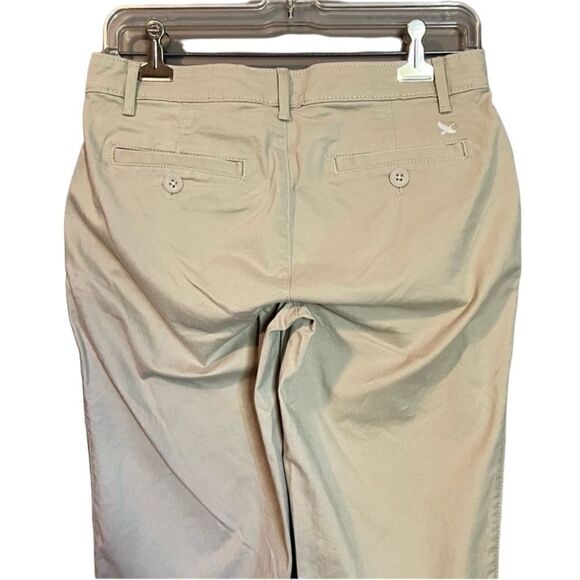 NWT! Eddie Bauer beige boyfriend slim fit pants - Picture 4 of 13